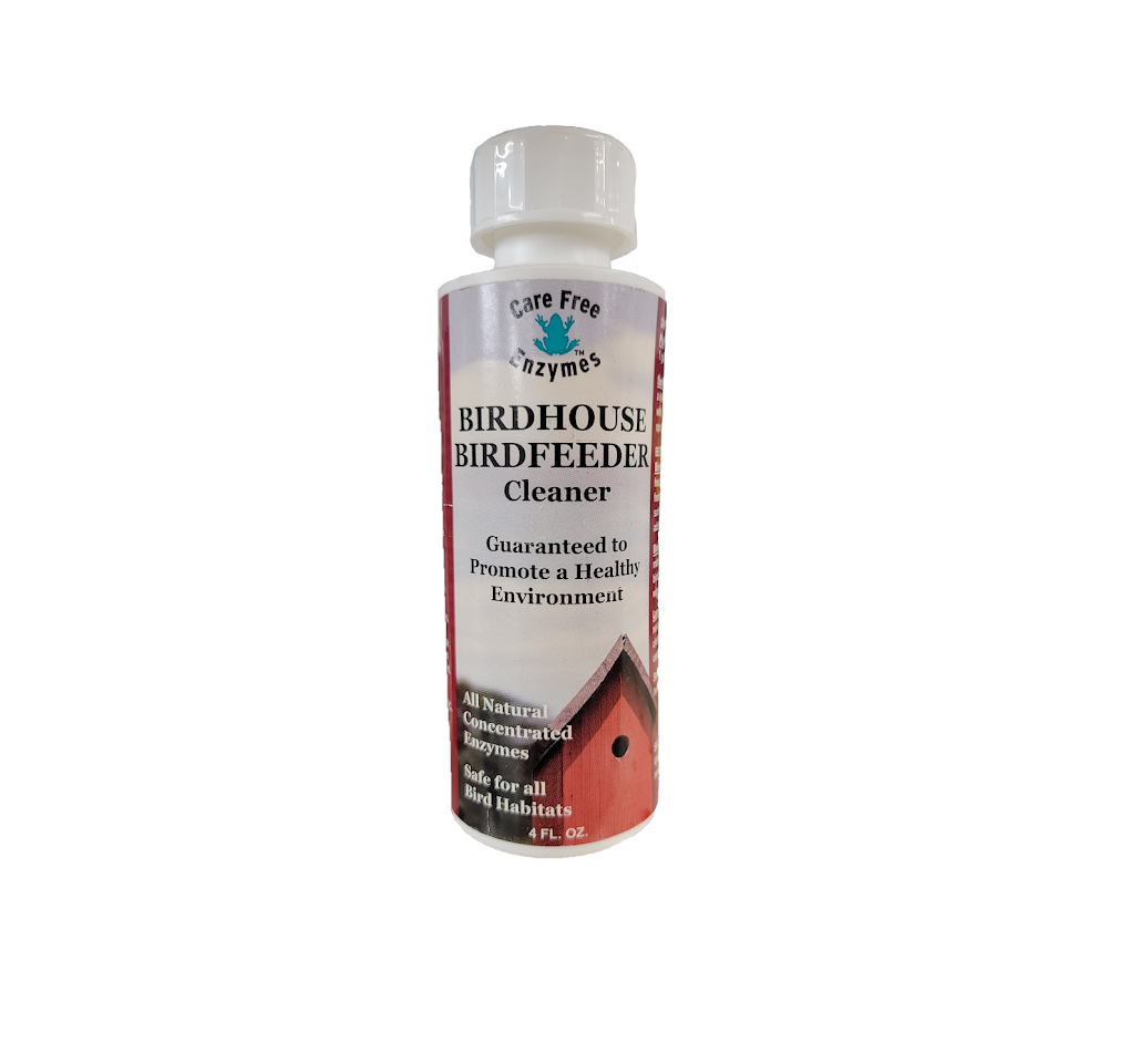 Care Free Enzymes Bird House & Bird Feeder Cleaner 4 Oz.