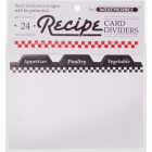 Weatherbee 3 In. x 5 In. Recipe Card Dividers (24-Count) Image 1