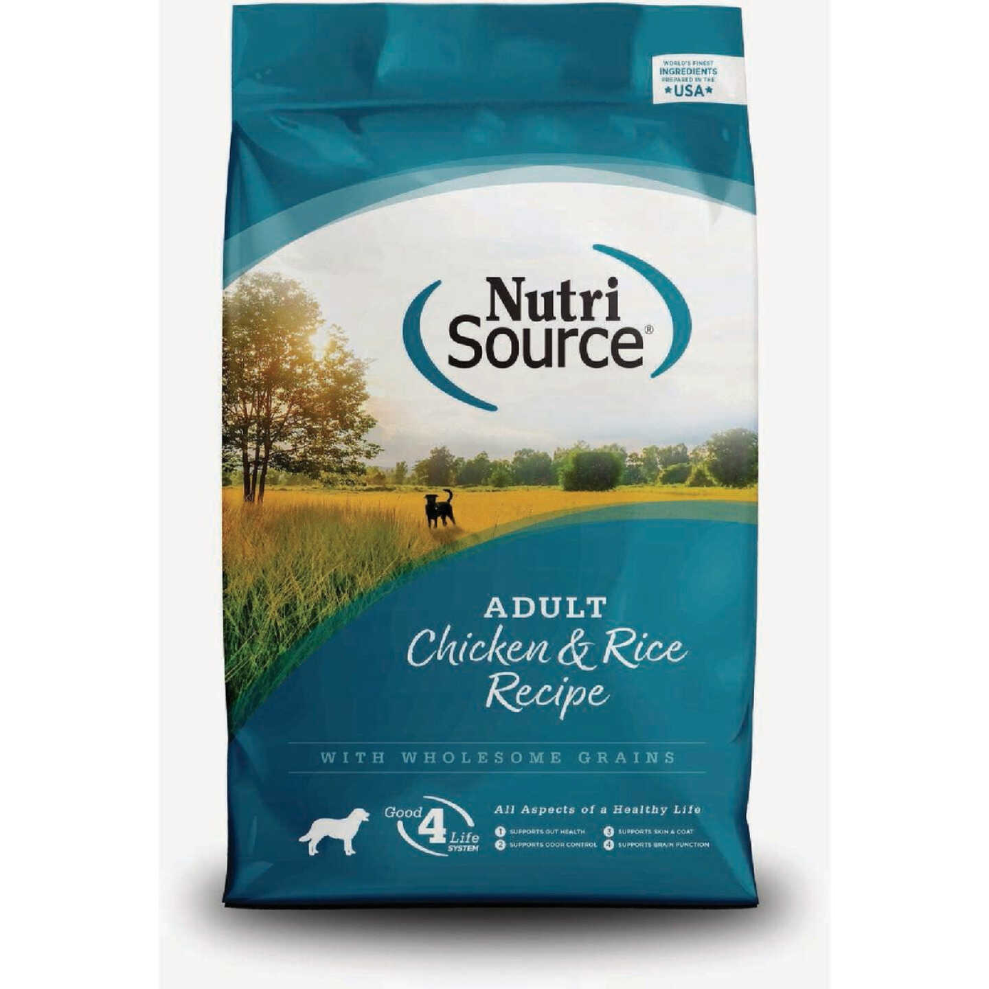 NutriSource 30 Lb. Adult Chicken & Rice Recipe Dry Dog Food Image 1