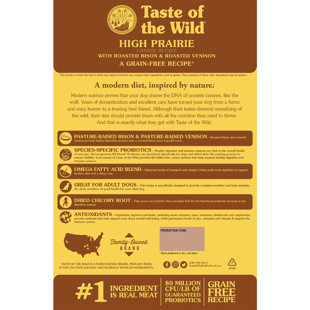 5-Lb. Taste Of The Wild High Prairie Image 2