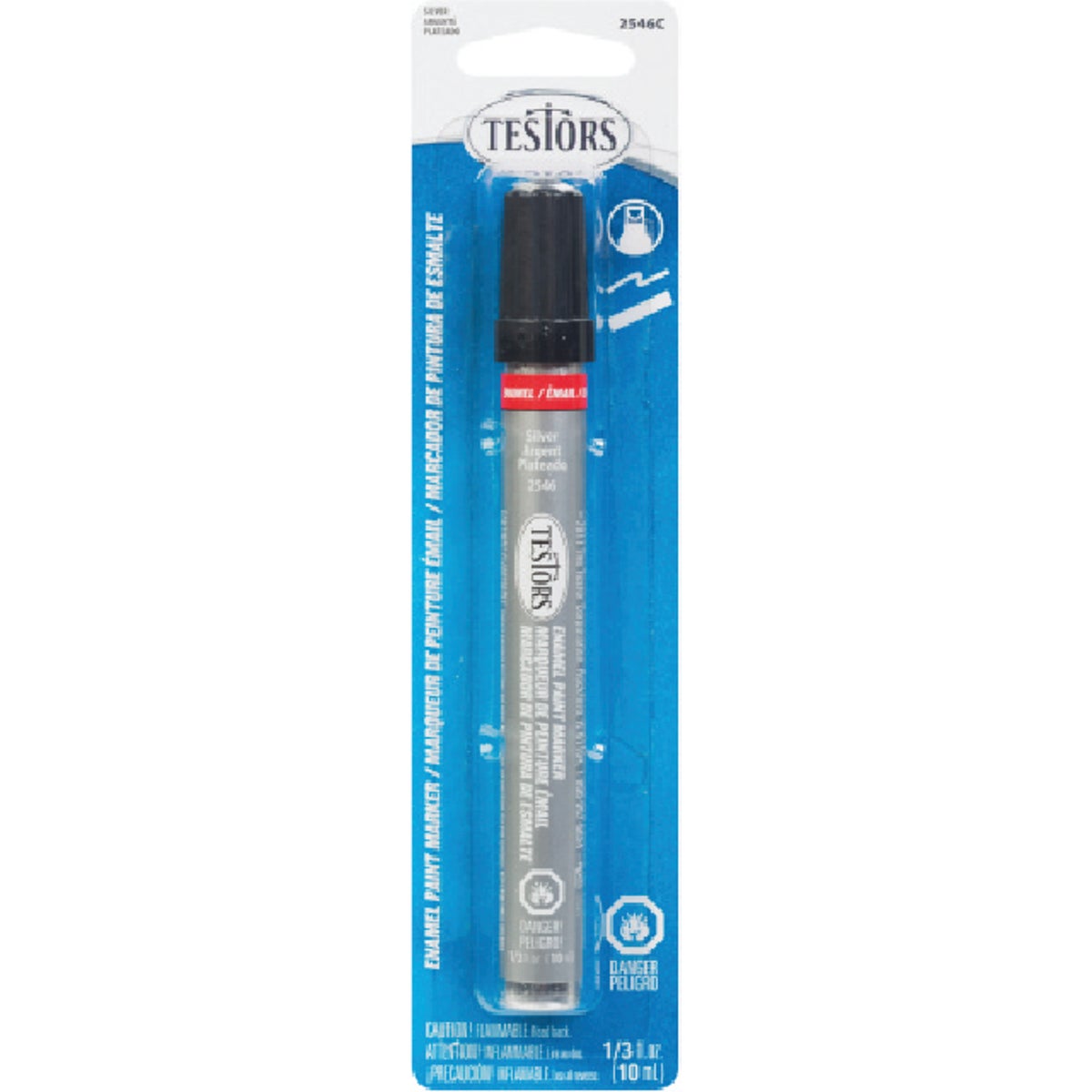 Paint Markers, Metallic Chrome Silver