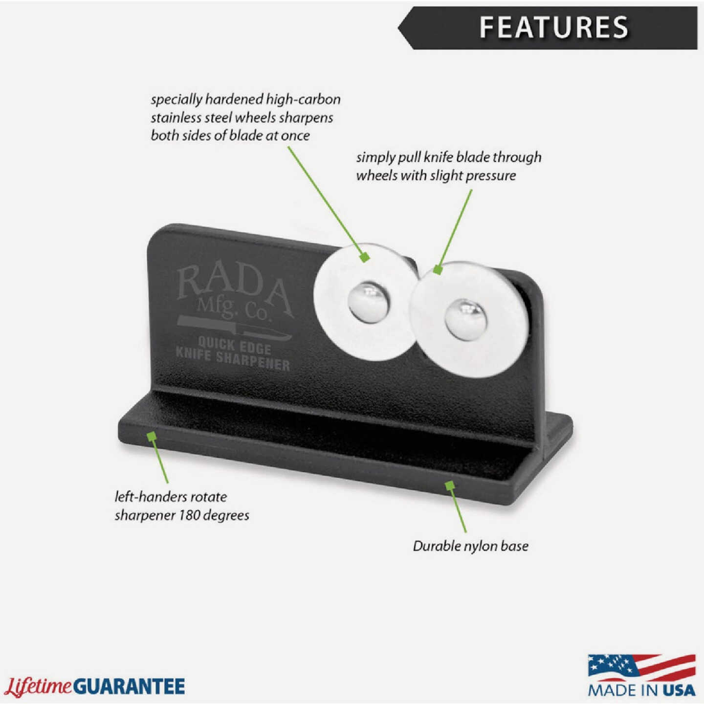 Rada Quick Edge Knife Sharpener Image 2