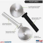 Rada Pizza Cutter, Silver Image 3