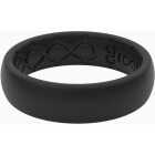 Groove Life Groove Ring Thin Solid Midnight Black Ring Size 7 Image 1