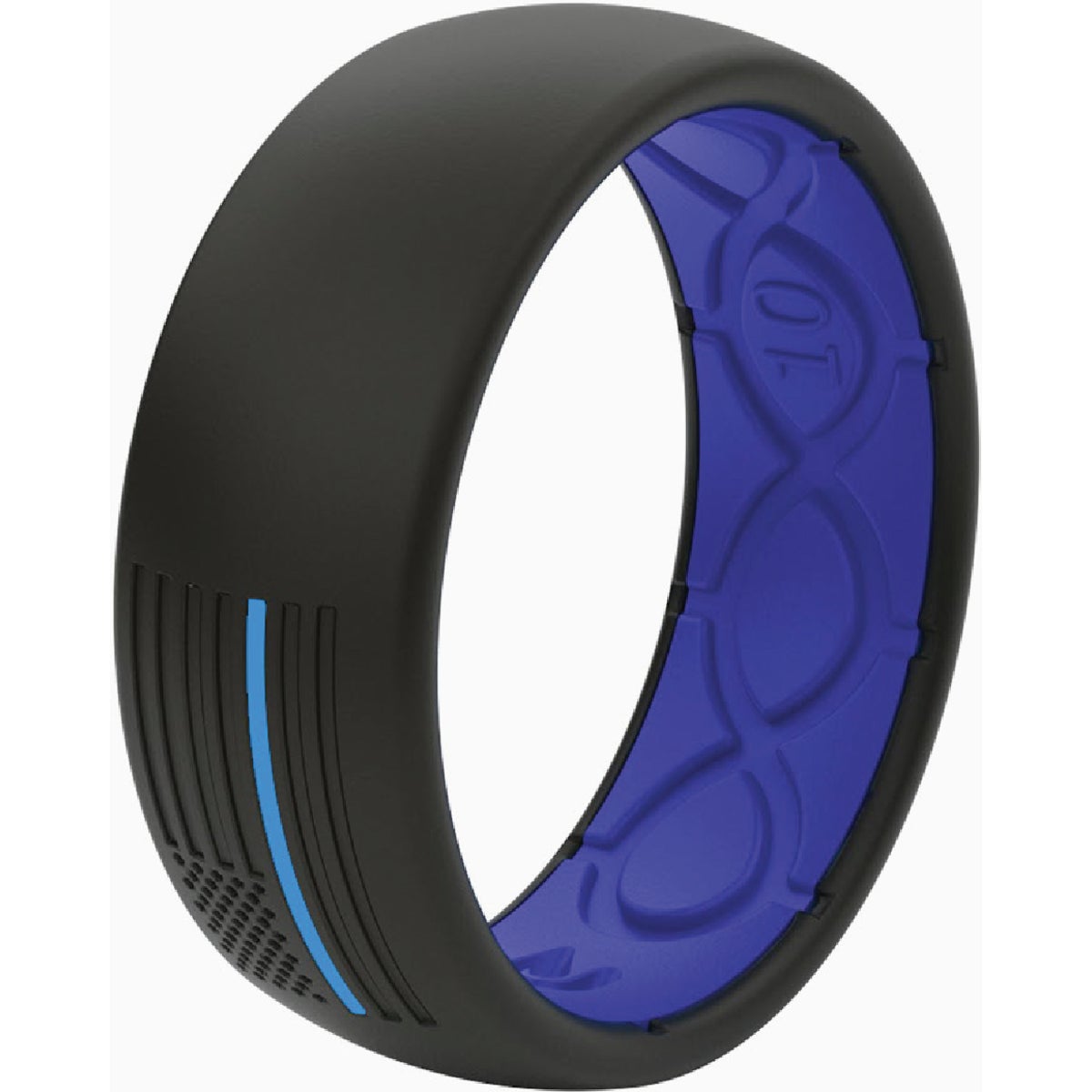 Groove Life Groove Ring Hero Police Blue Flag Ring Size 9 Image 2
