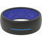 Groove Life Groove Ring Hero Police Blue Flag Ring Size 12 Image 1