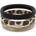 Groove Life Groove Ring Leopard 3 Band Stackable Set Size 5 Image 1