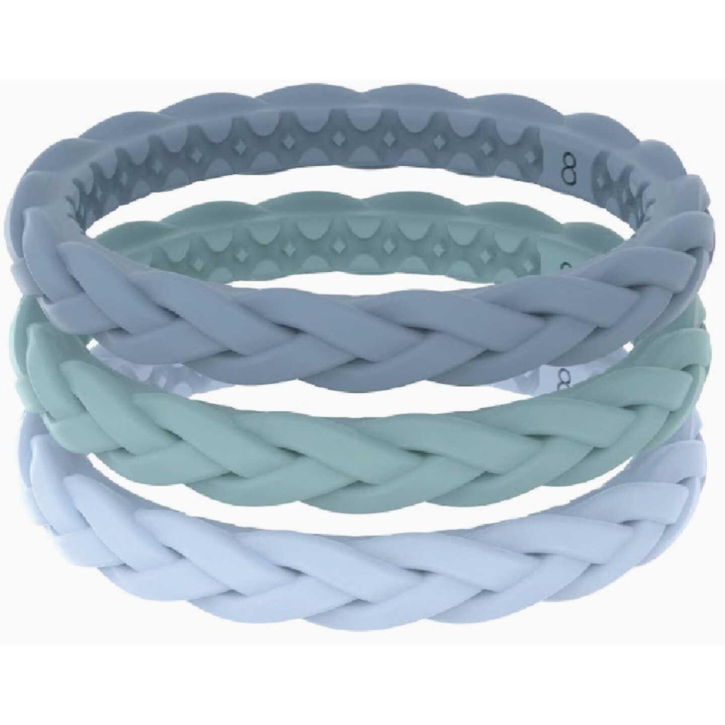 Groove Life Groove Ring Seaside 3 Band Stackable Set Size 6 Image 1