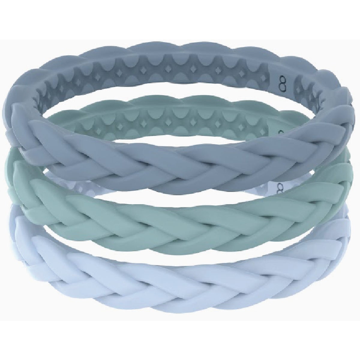 Groove Life Groove Ring Seaside 3 Band Stackable Set Size 9