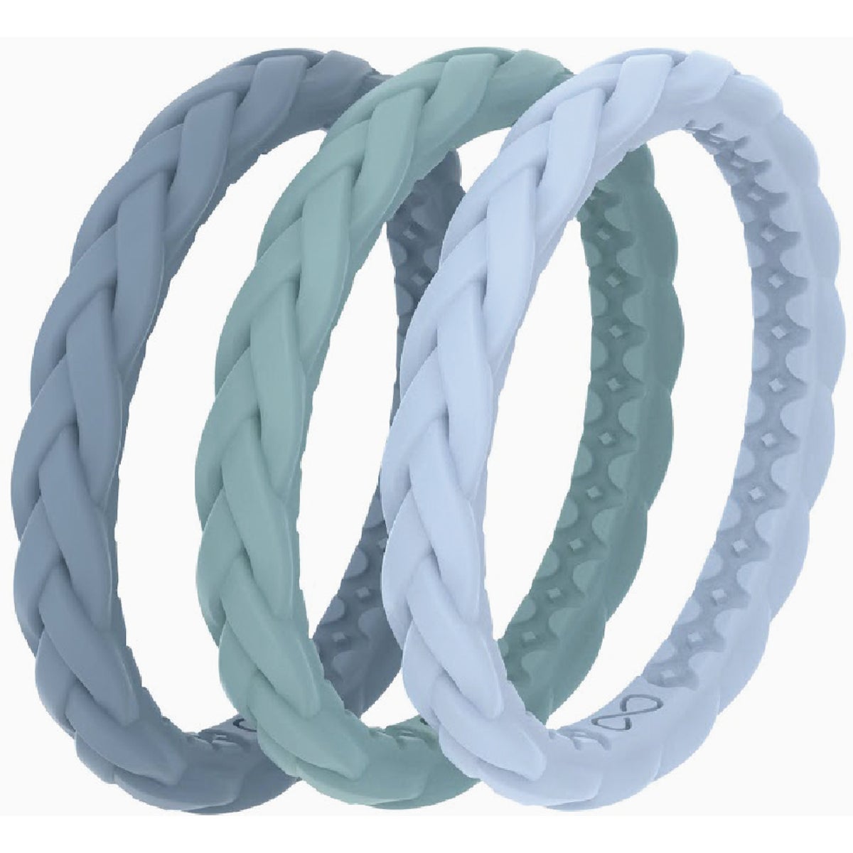 Groove Life Groove Ring Seaside 3 Band Stackable Set Size 9 Image 2