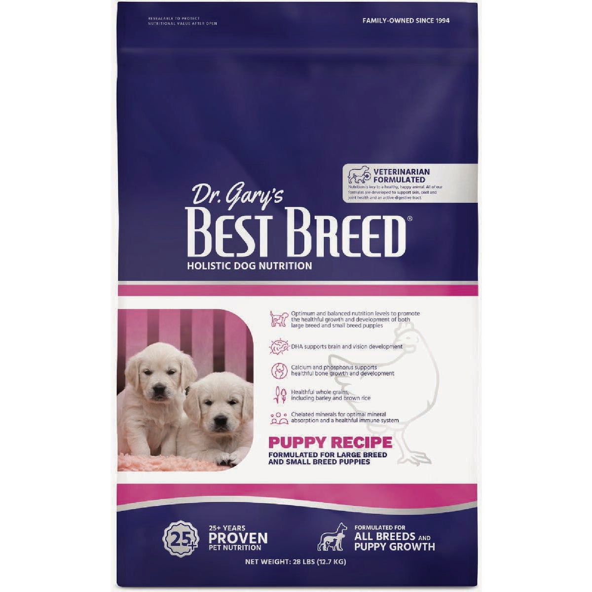 Dr. Gary's Best Breed 28 Lb. Puppy Diet Dry Dog Food