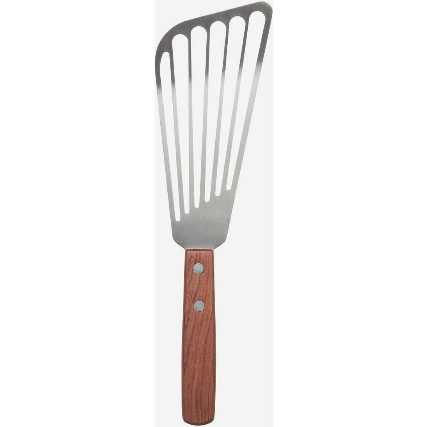 Maine Man Stainless Steel Fish Spatula with Slotted Angled Blade Image 1