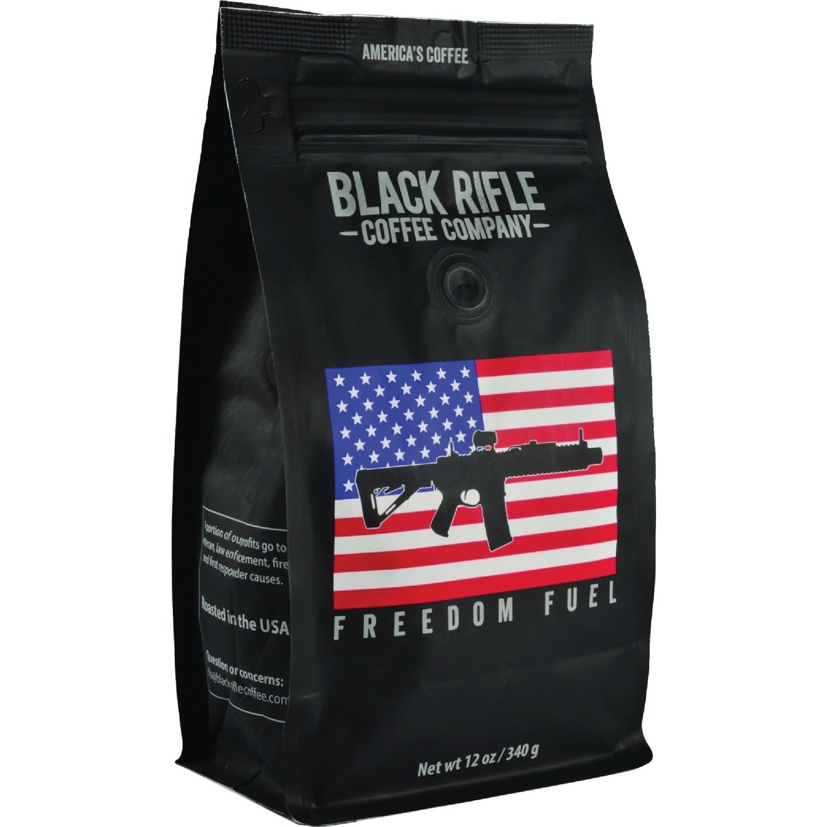 Black Rifle Coffee Company Freedom Fuel Medium Roast Whole Bean Coffee, 12 Oz.