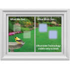 Window Alert Square Decal 4 Pack Image 1