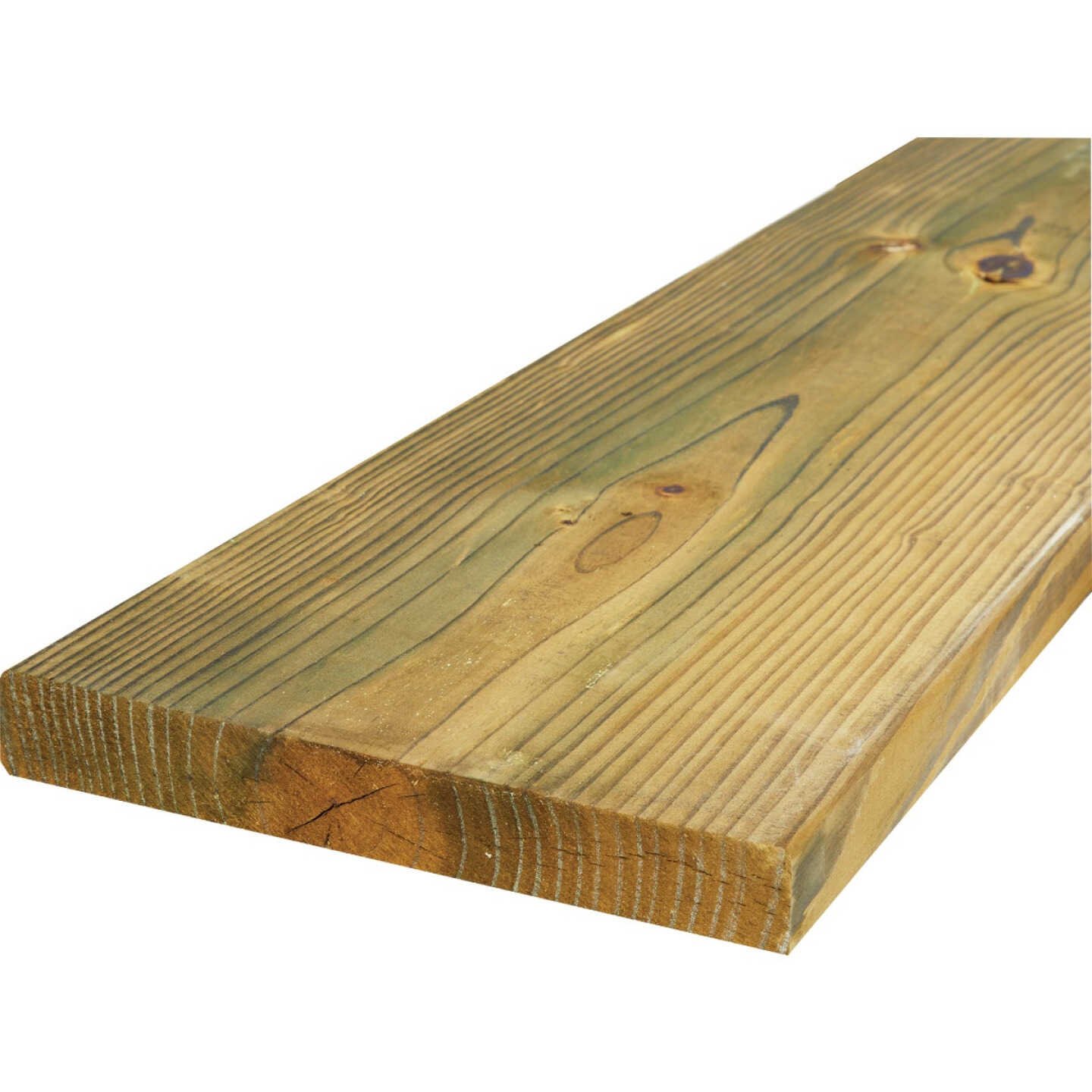 2 In. x 12 In. x 16 Ft. #2 Ground Contact Treated Lumber