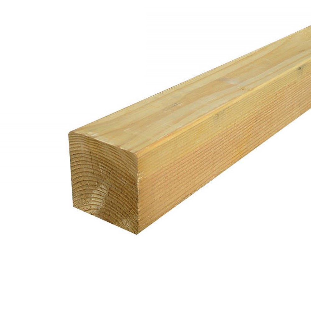 8 In. x 8 In. x 22 Ft. #2 Ground Contact Rough Treated Lumber