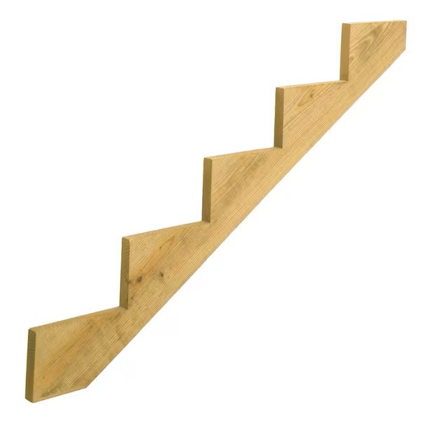 5 Step Stringer Ground Contact Treated 