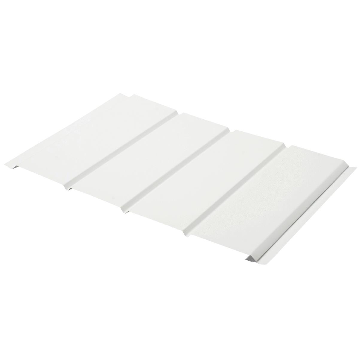 16" WHT ALUM SLD SOFFIT