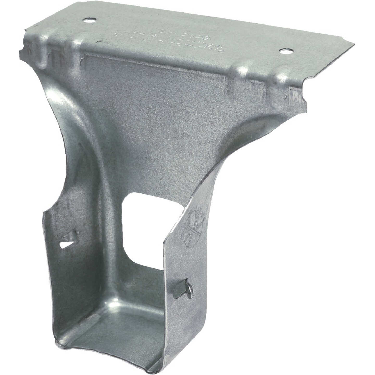 Simpson Strong-Tie 2 In. x 4 In. 18 ga Galvanized Steel Post Frame Hanger Image 1