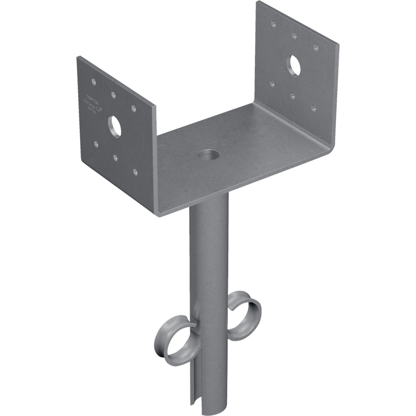 EPB Hot-Dip Galvanized Elevated Post Base for 4x6 Image 1