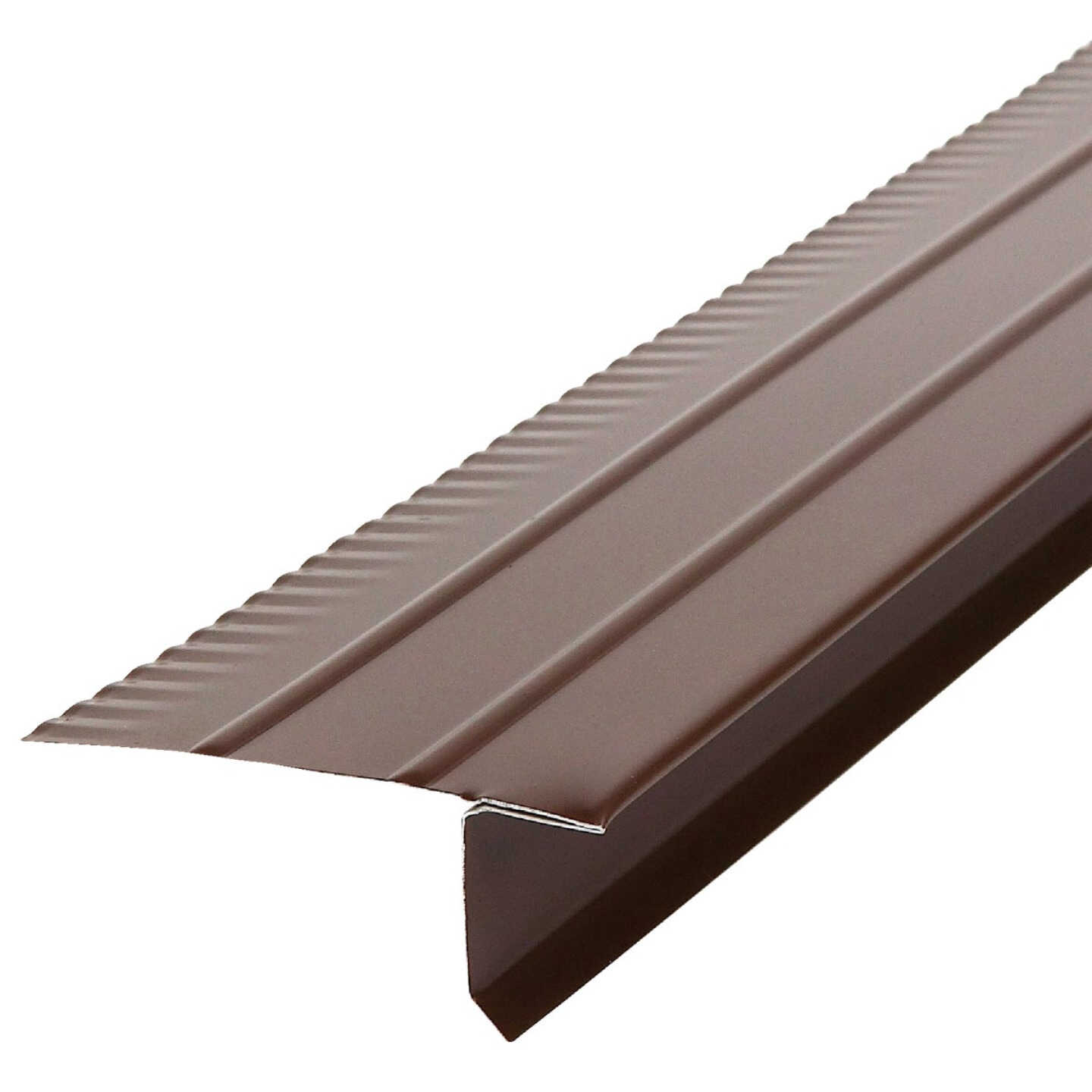 Amerimax F4-1/2 Economy Aluminum Drip Edge Flashing, Brown Image 1
