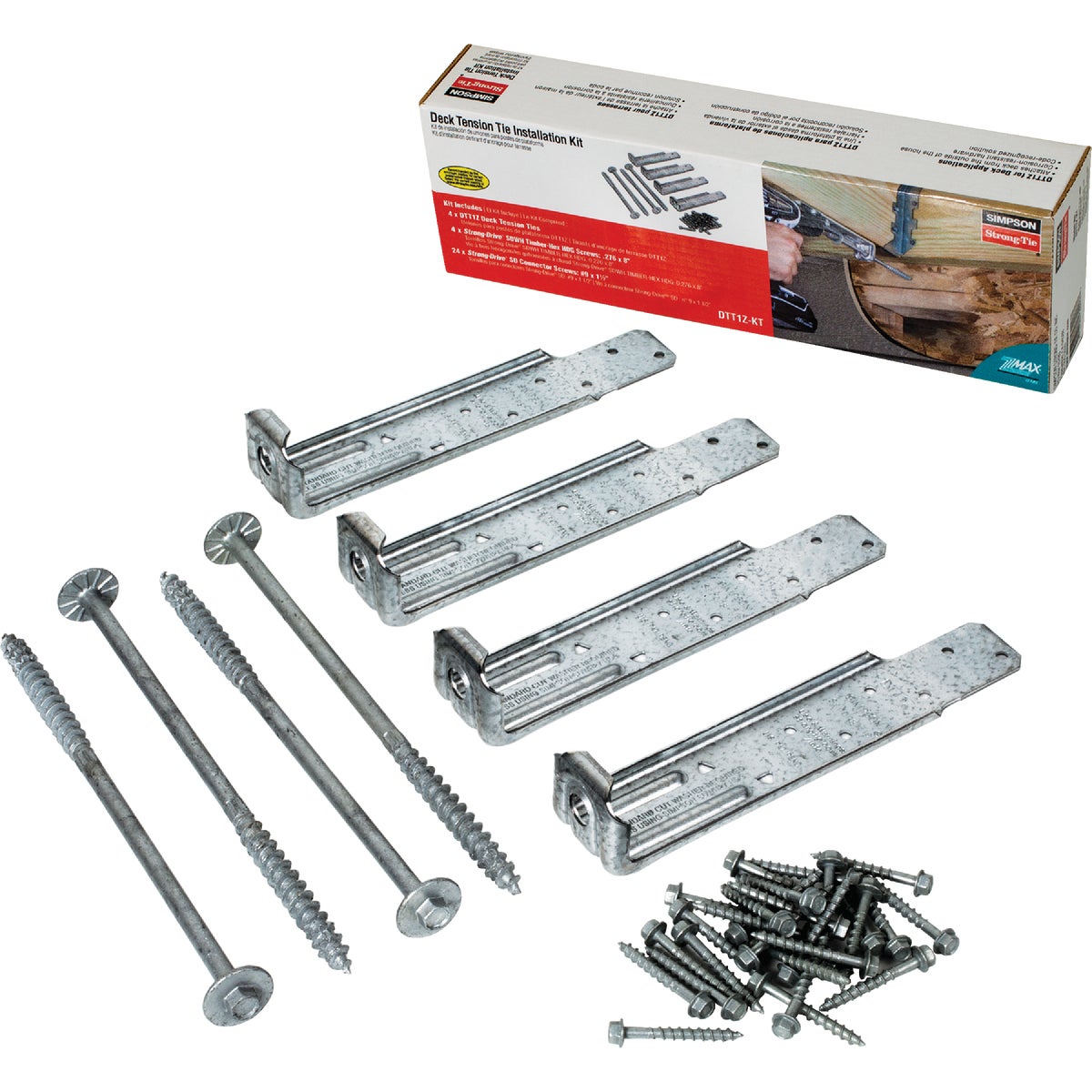 Simpson Strong-Tie 1-1/2 In. x 7-1/8 In. x 3/4 In. Tension Tie Kit