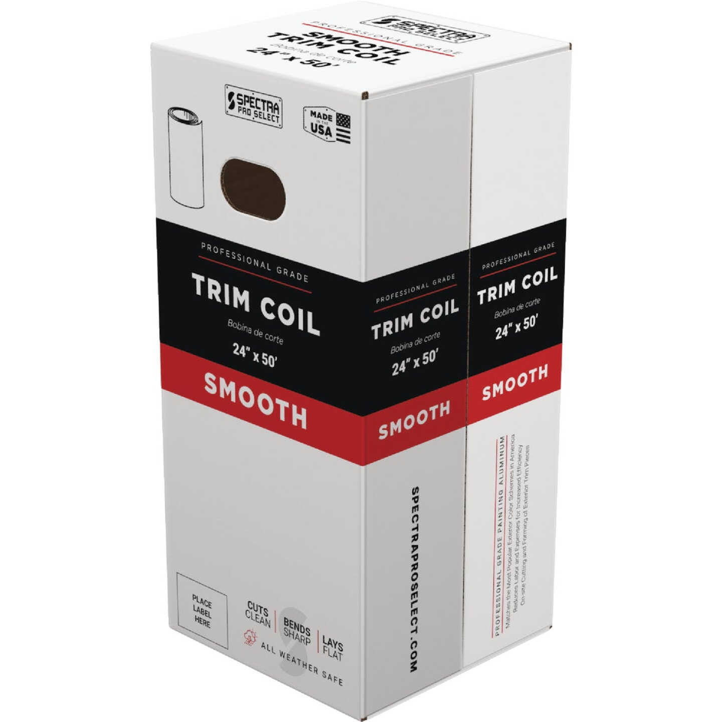 Spectra Metals 14 In. x 50 Ft. Musket Brown Painted Aluminum Trim Coil Image 3