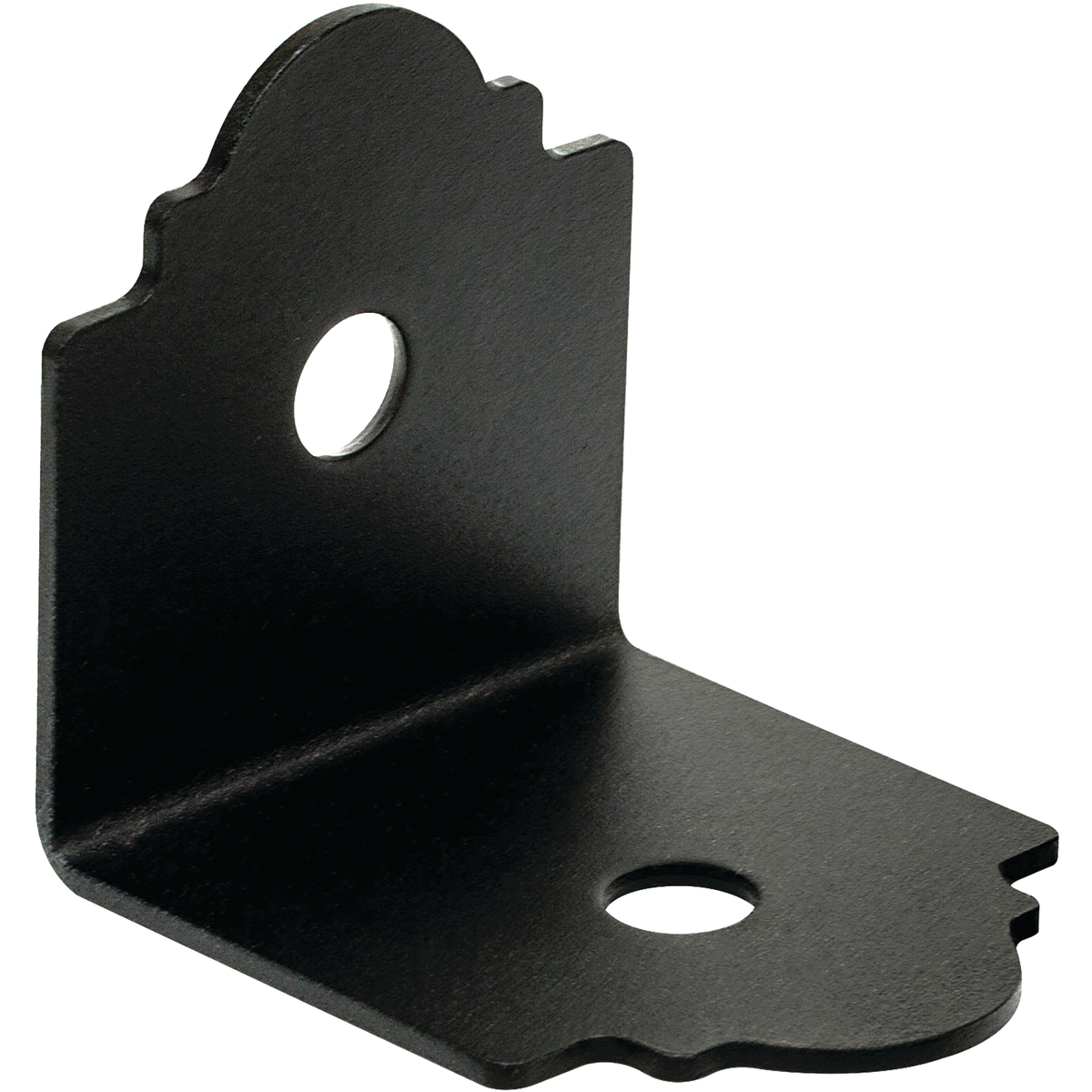 Simpson Strong-Tie Outdoor Accents Mission Collection ZMAX 4X 90 Deg. 12 ga Black Reinforcing Angle