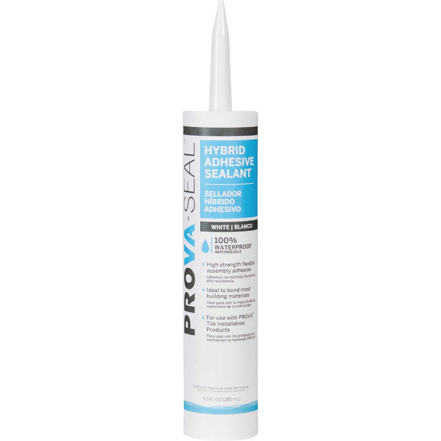 M-D Building Products Prova Seal 9.5 Oz. Siliconized Sealant, White Image 1