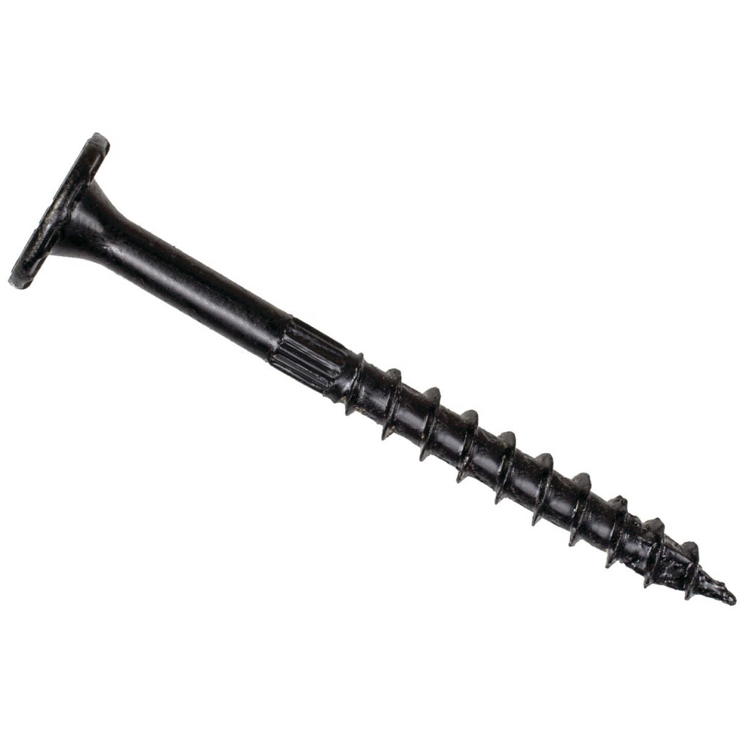 Simpson Strong-Tie Outdoor Accents 3-1/2 In. x 0.220 In. Black Structural Wood Screw (50-Count) Image 1