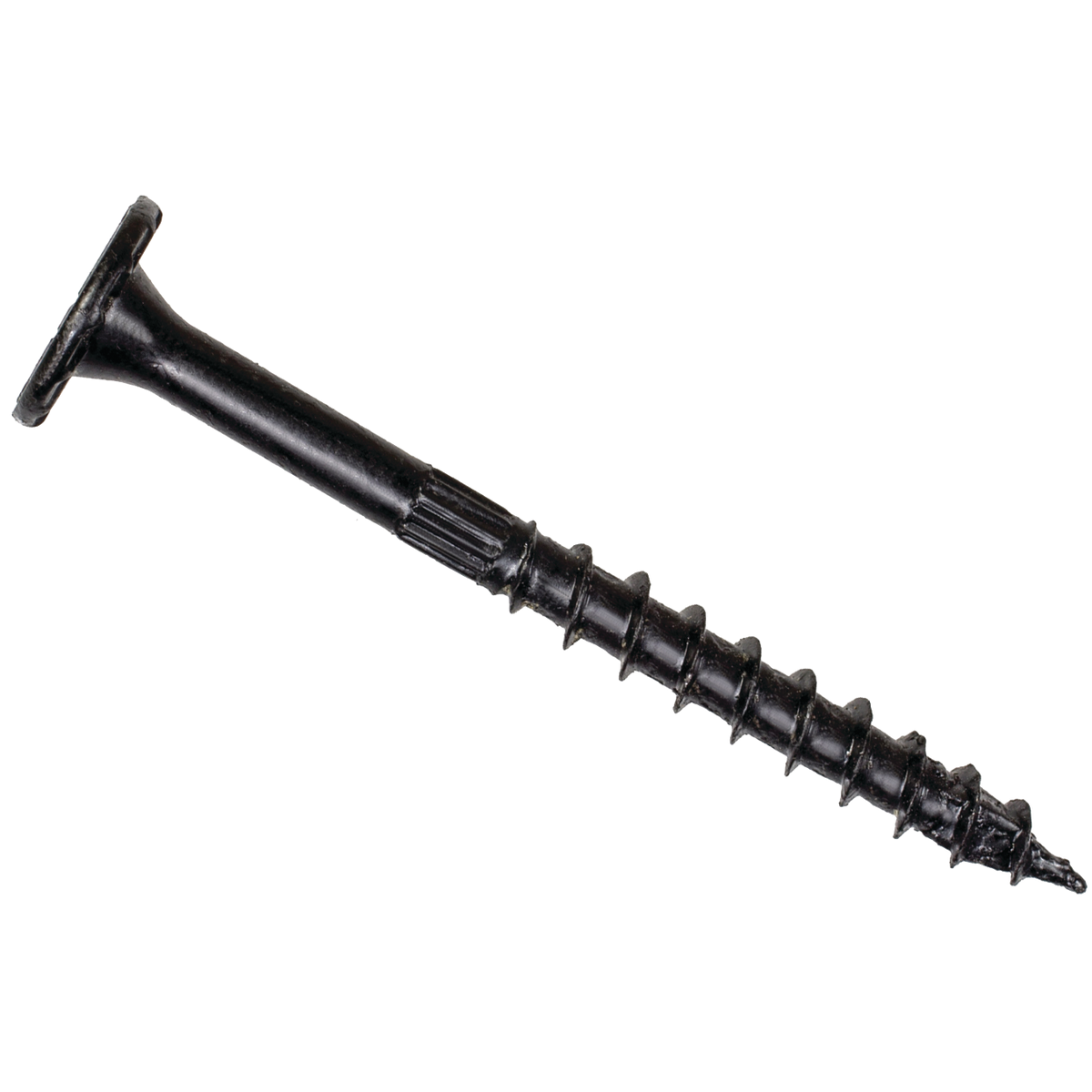 Simpson Strong-Tie Outdoor Accents 3-1/2 In. x 0.220 In. Black Structural Wood Screw (12-Count) Image 1