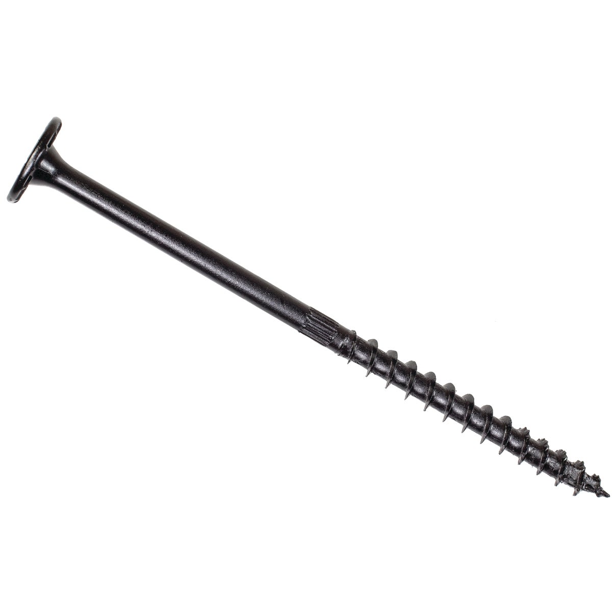 Simpson Strong-Tie Outdoor Accents 5-1/2 In. x 0.220 In. Black Structural Wood Screw (12-Count) Image 1