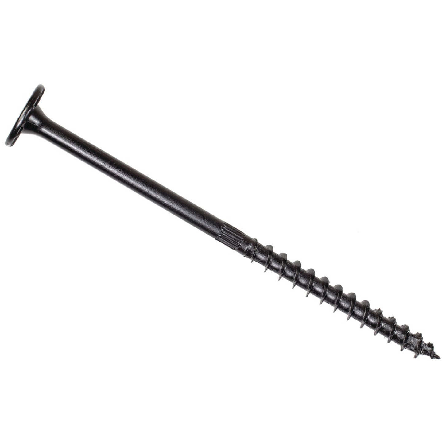 Simpson Strong-Tie Outdoor Accents 5-1/2 In. x 0.220 In. Black Structural Wood Screw (12-Count) Image 1