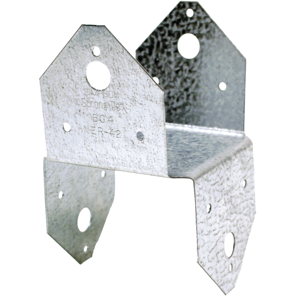 BC ZMAX Galvanized Post Cap for 4x