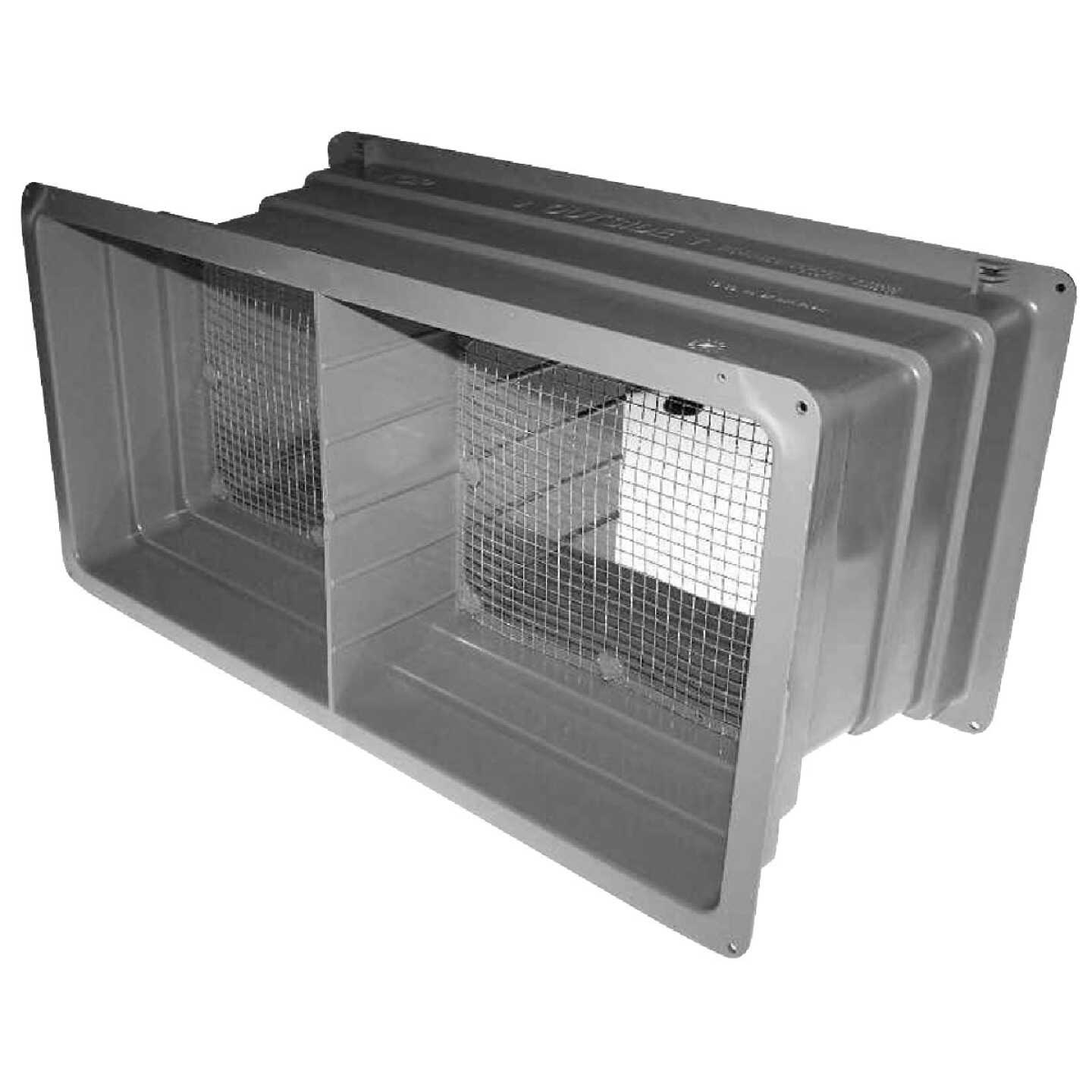 NorWesco DLX 8 In. x 16 In. Plastic Manual Foundation Vent Image 1