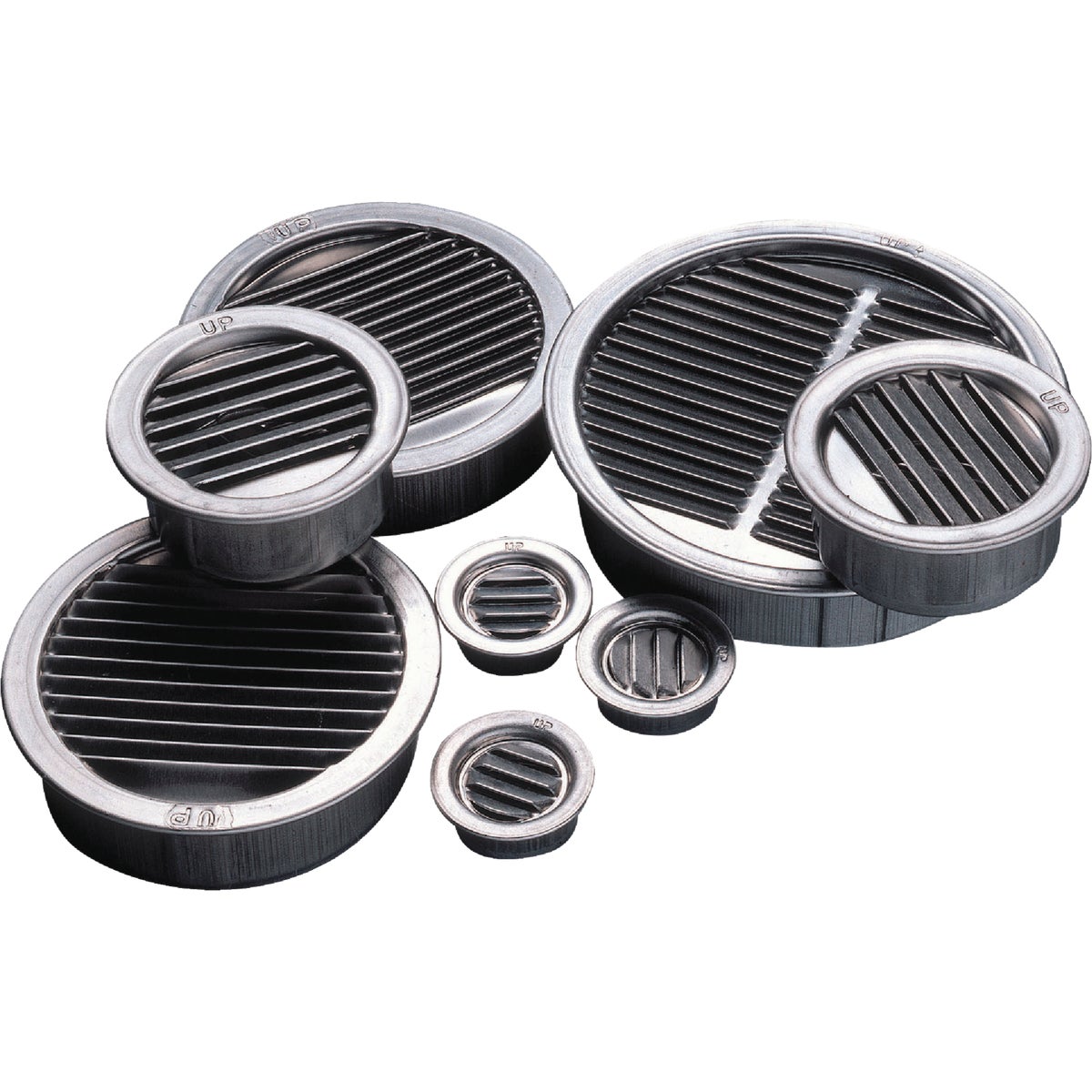 AirVent 2 In. Aluminum Mini Louver Soffit Vent (6 Count) Image 4
