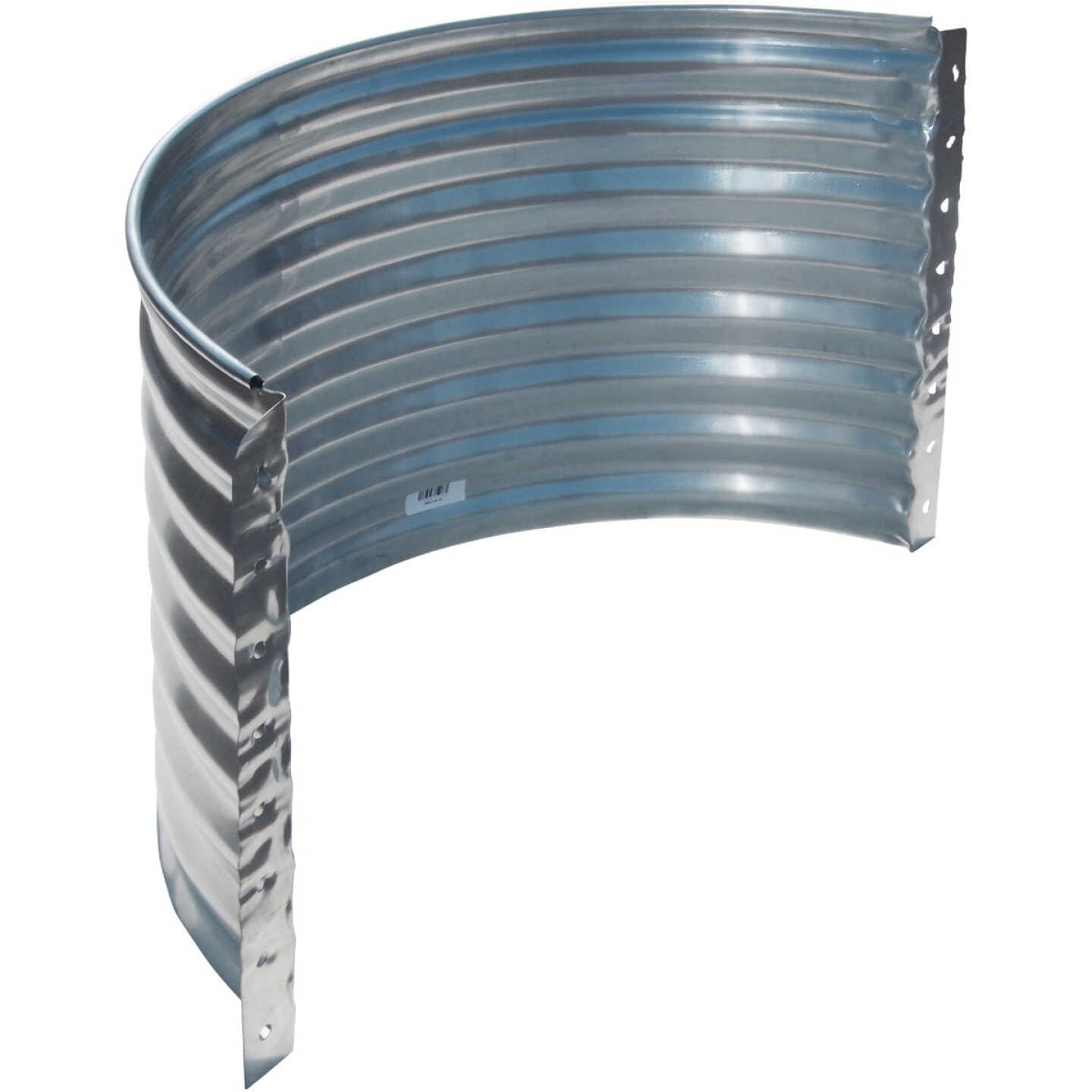 SPC 24 In. x 37 In. Round Galvanized Window Well Image 1
