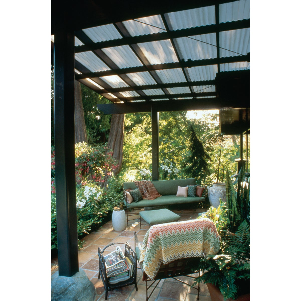 Sequentia WeatherGlaze 26 In. x 8 Ft. Translucent Fiberglass Corrugated Panels Image 2