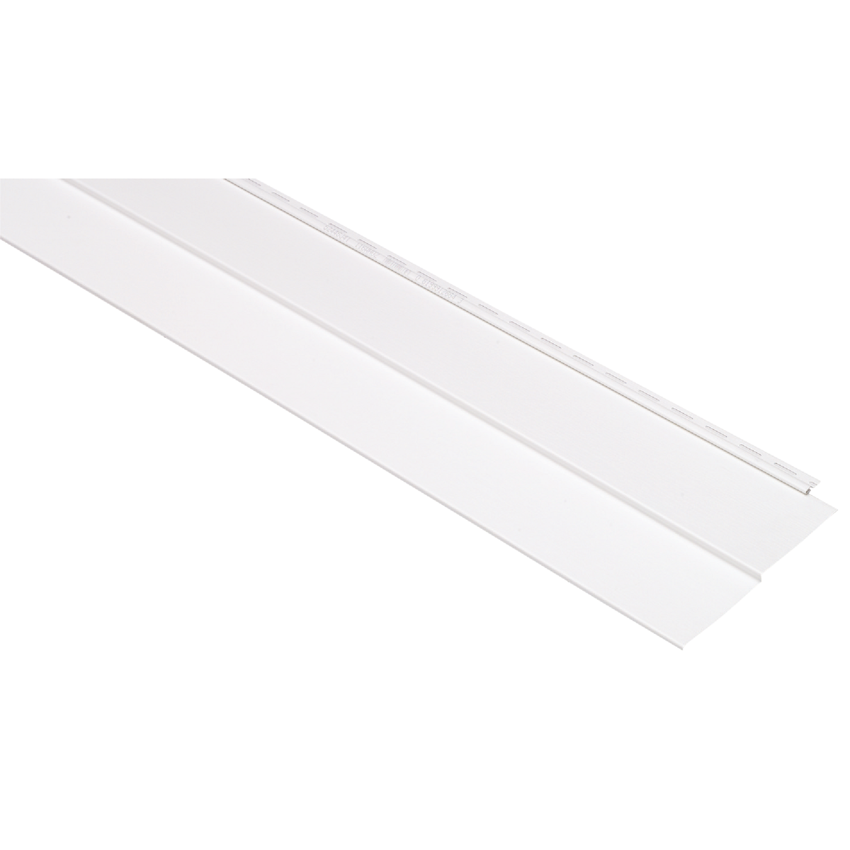 Georgia Pacific White Forest Ridge Double 5 In. Vinyl Siding