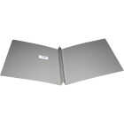 Klauer 20 In. x 10 Ft. Mill Galvanized Style W Formed Valley Flashing Image 1