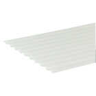 Sequentia WeatherGlaze 26 In. x 10 Ft. White Fiberglass Corrugated Panels Image 2