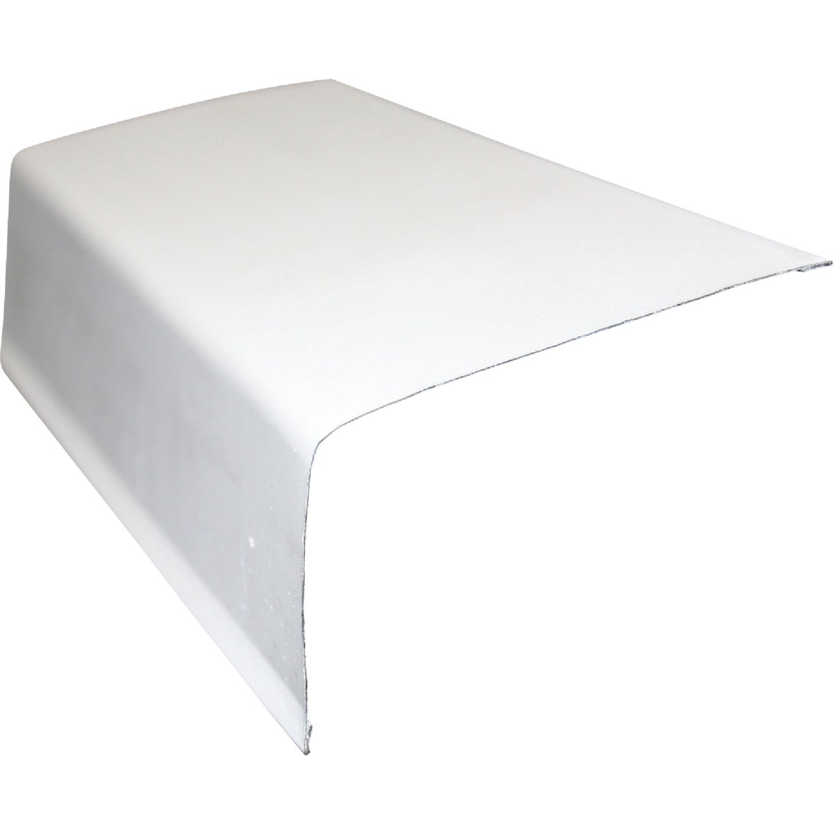 Klauer 2 In. X 3 In. Galvanized Steel Gutter Apron Flashing with Hems