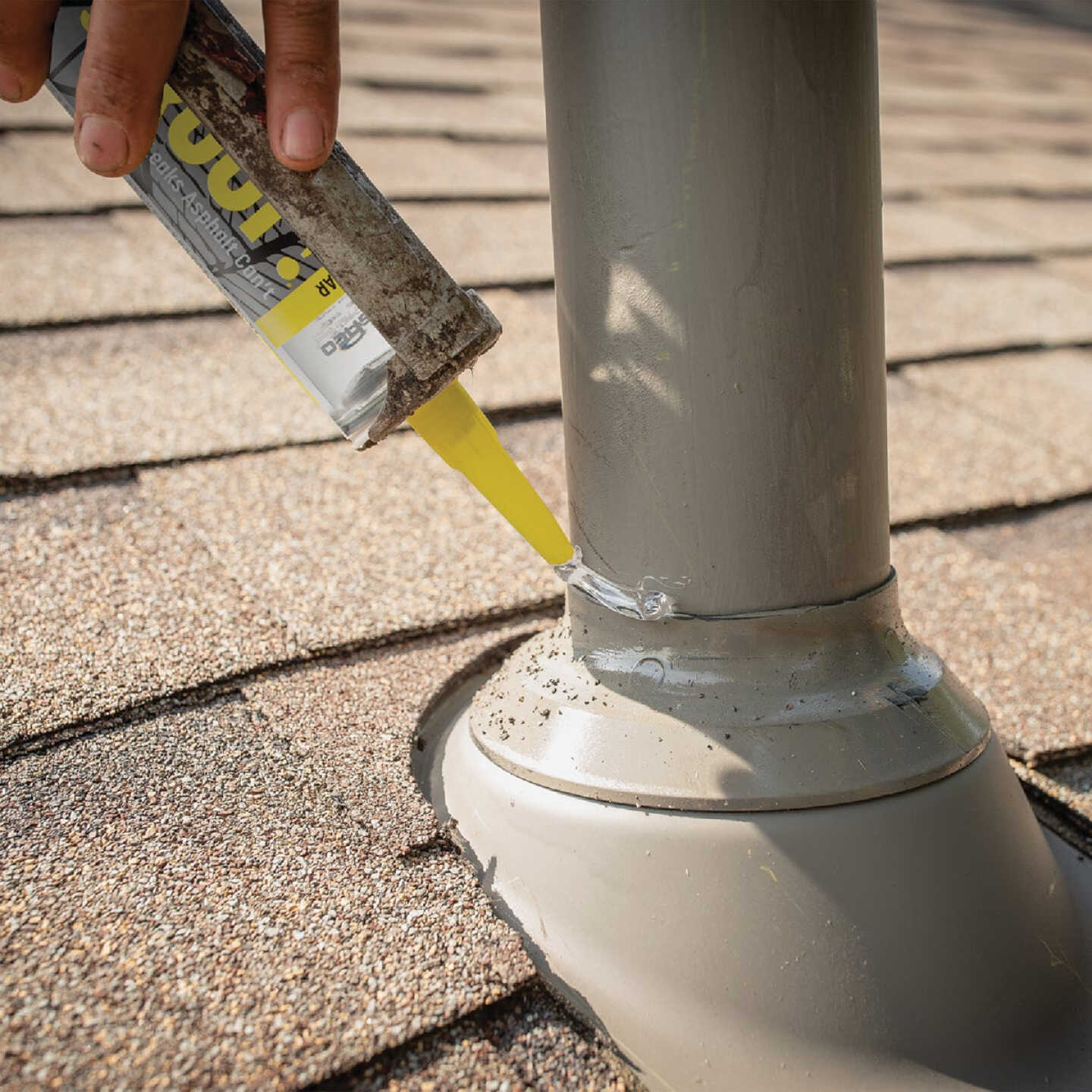 Through The Roof! 1 Qt. VOC Clear Cement & Patching Sealant Image 5