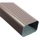 Amerimax 2 In. x 3 In. Brown Galvanized Downspout Image 1