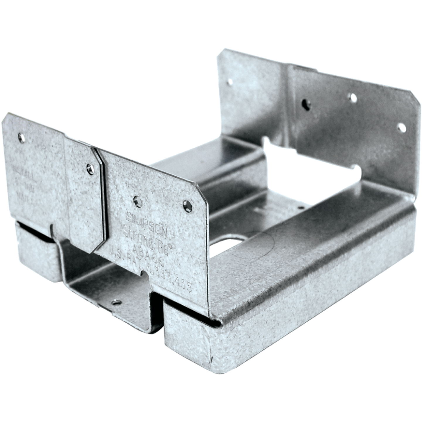 ABA ZMAX Galvanized Adjustable Standoff Post Base for 6x6 Image 1