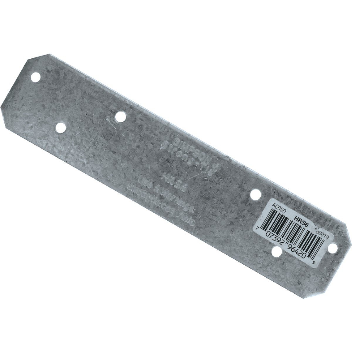 Simpson Strong-Tie 1-3/8 In. W x 6 In. L 12 ga Steel Strap Tie