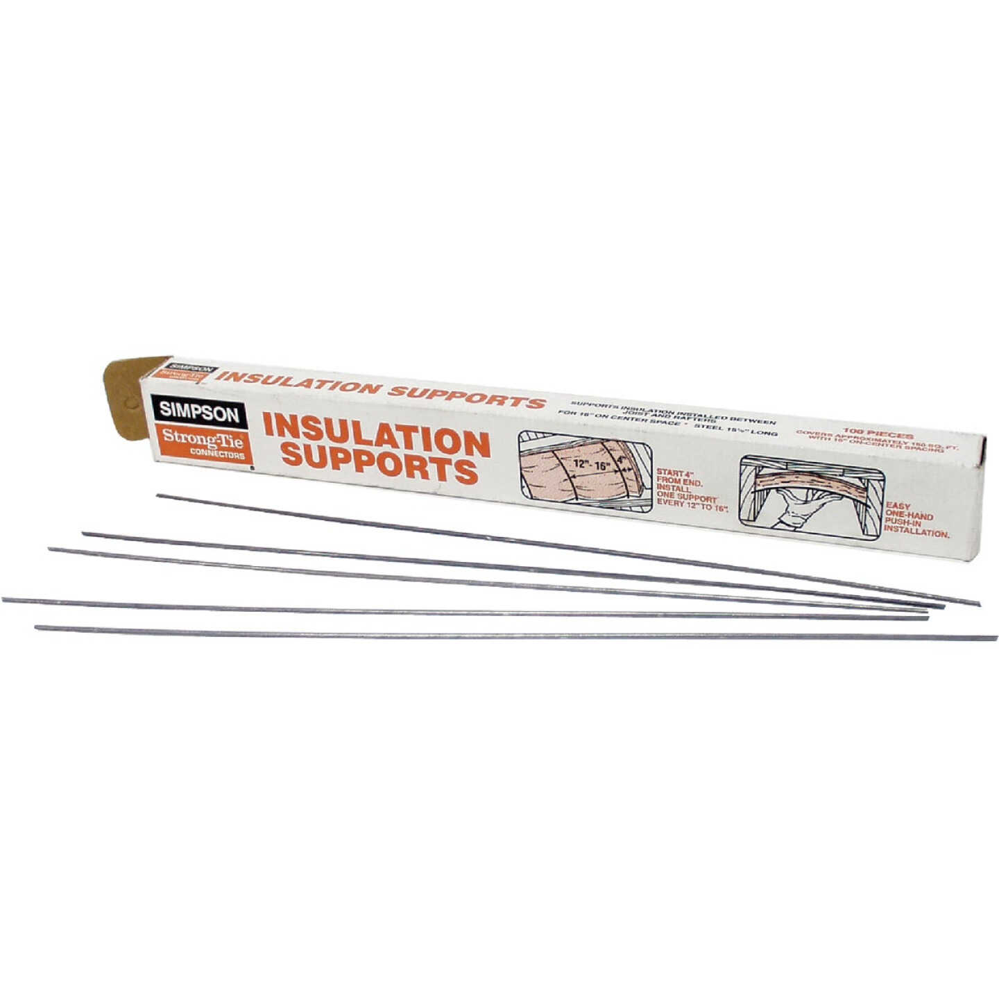 Simpson Strong-Tie 16 In. 14 ga Insulation Support Image 1