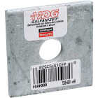 Simpson Strong-Tie 1/2 In. x 2 In. x 3/16 In. Hot Dipped Galvanized Steel Bearing Plate Image 1