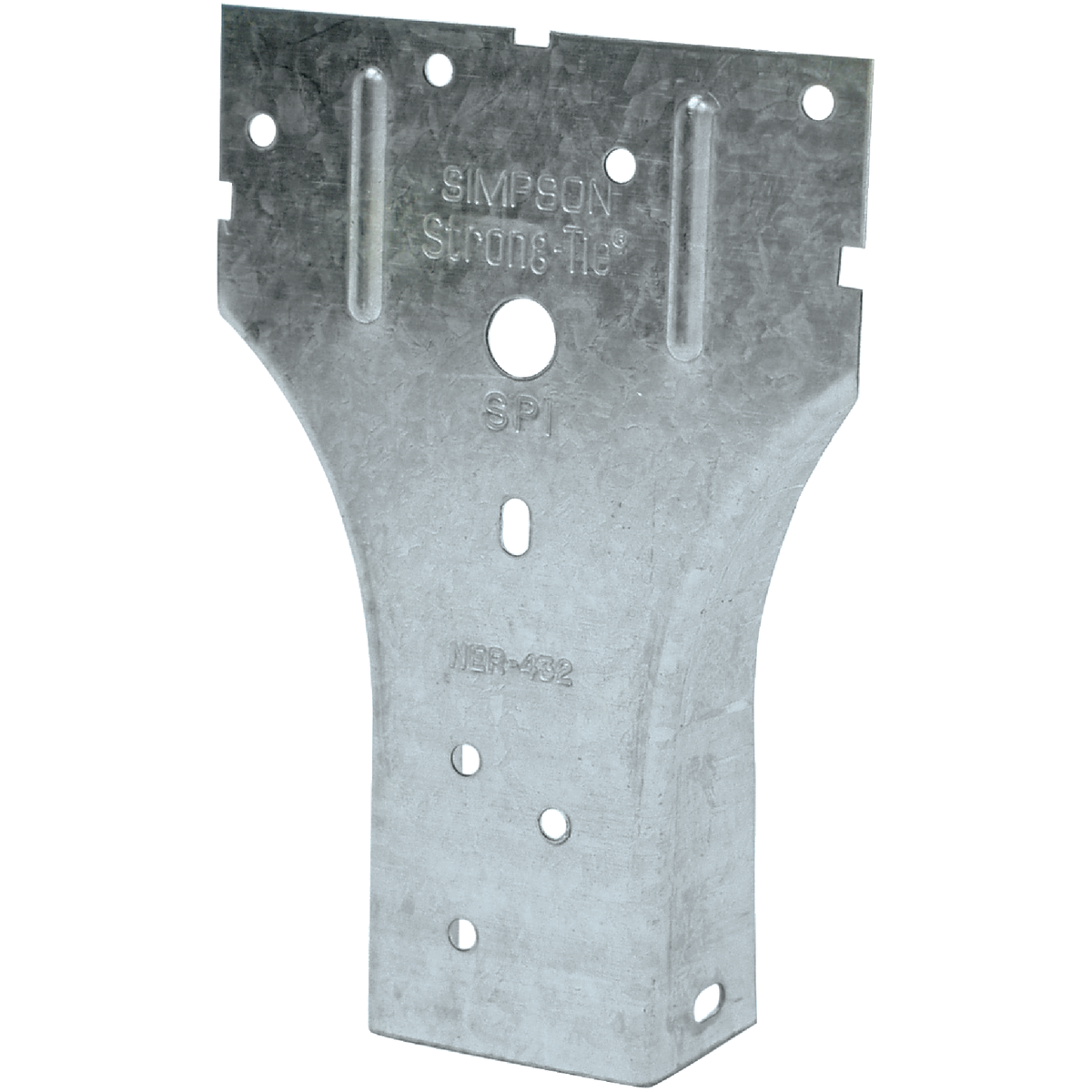Simpson Strong-Tie 5-1/16 In. 20 ga Galvanized Steel Stud Plate Tie