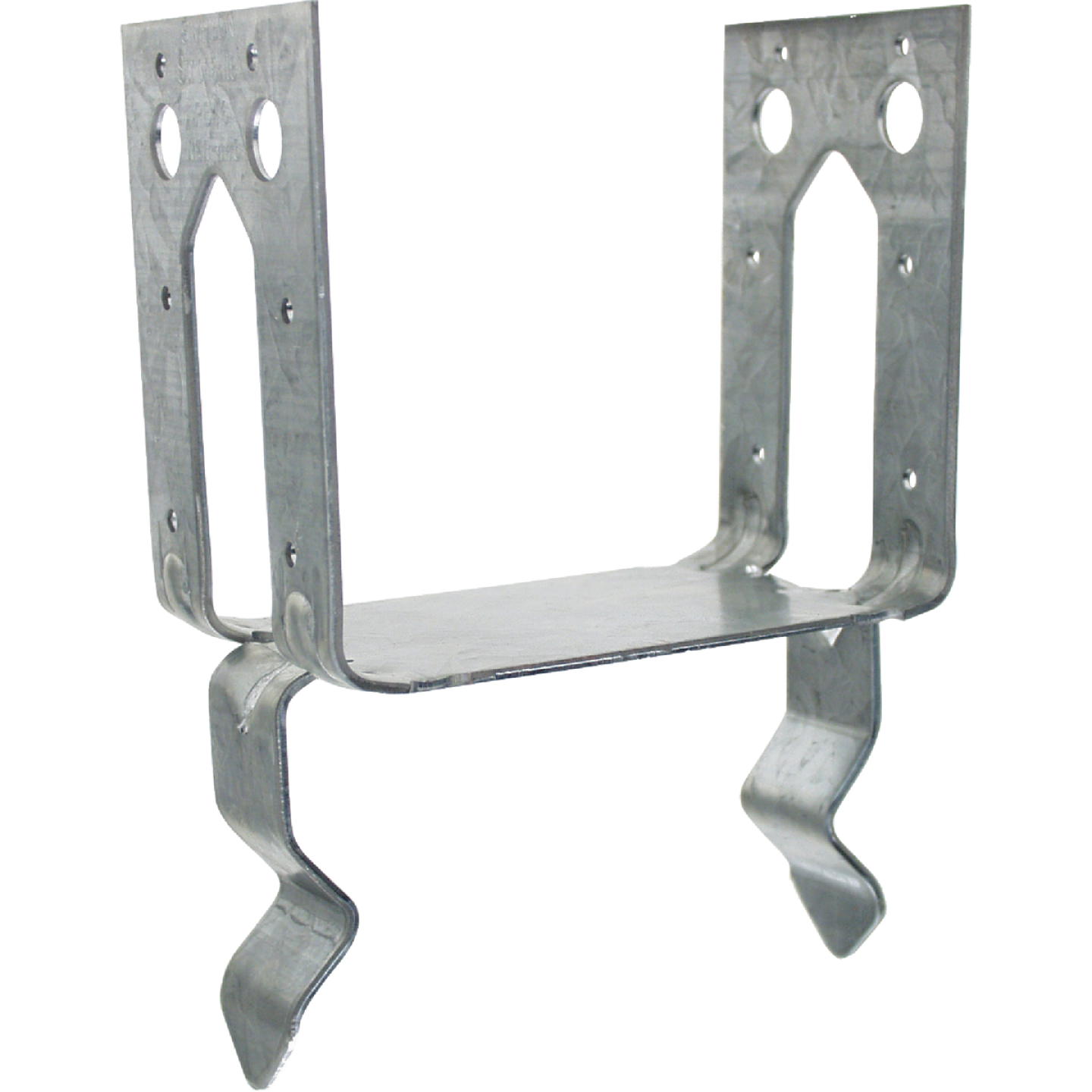 PB Galvanized Non-Standoff Post Base for 4x6 Image 1